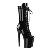 Women's Pleaser Flamingo 1050 Platform Mid Calf Boot