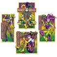 thumbnail image 2 of Découpes de Mime de Mascarade (Pack de 12), 2 of 2