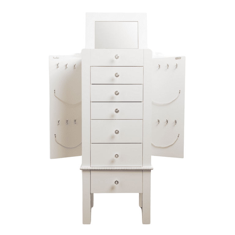 White jewelry armoire walmart deals
