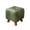 Green-C, variant on Sturdy Solid Wood Low Stool, Practical Household Living Room Footstool, Multi-Purpose Indoor Shoe Changing Bench, Durable Portable Sitting Furniture Fit for Multiple Home Leisure Occasions, Green-C