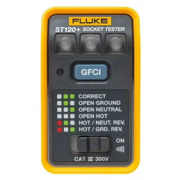 ST120+ - TESTER RECEPTACLE GFCI WITH BEEPER