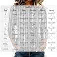 thumbnail image 3 of Edvintorg Women Shirt 3/4 Sleeve Casual Loose Pullover Top Printed Crew Neck Lightweight Blouses Plus Size Fashion Women's Clothes Black M, 3 of 7