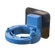 thumbnail image 5 of Soporte de pared para fregona, estante de pared para botella de champú, autoimpermeable, bricolaje para el baño Azul, 5 of 6