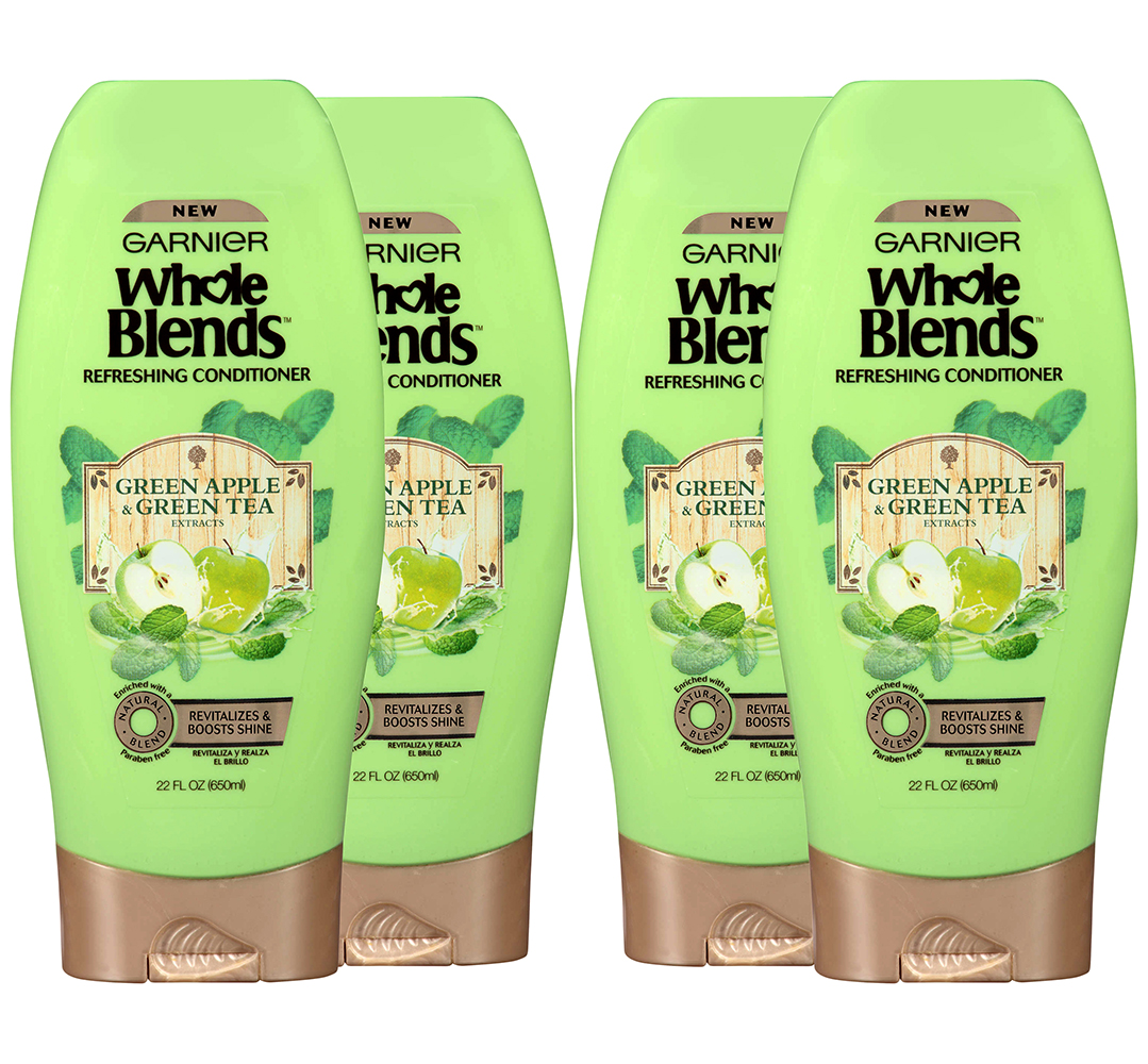 Garnier Whole Blends Conditioner with Green Apple & Green Tea Extracts