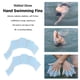 thumbnail image 1 of 2 aletas de natación de mano de silicona, guantes palmeados con dedos en la palma (M), 1 of 5