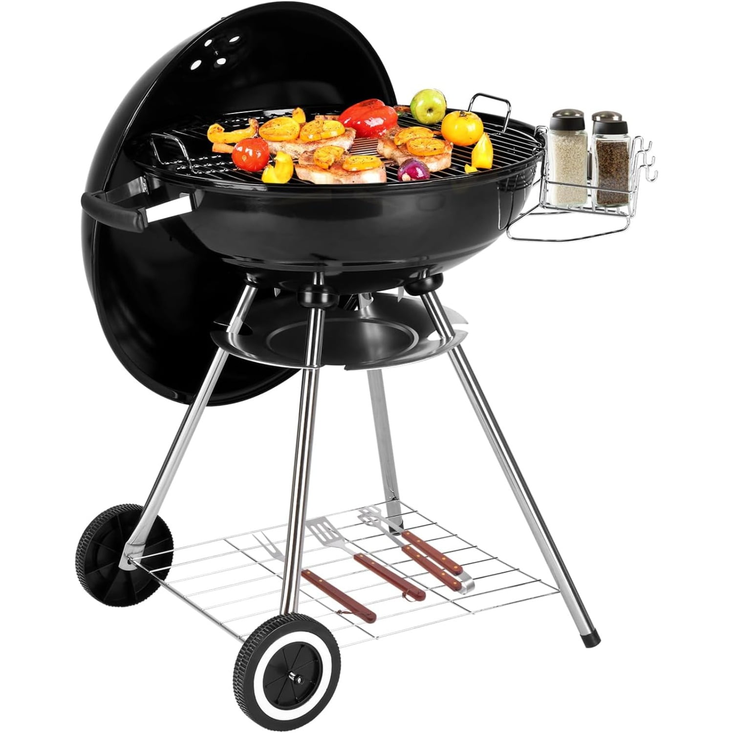 Old Smokey Outdoor BBQ Charcoal Grill #22 Large for Tailgate