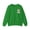 Irish Green, variant on Pocket Cat Sweatshirt, Small Cat Heart Sweatshirt, Cat Sweatshirt, Valentine's Day Sweatshirt, 50/50 Cotton-Poly Animal Sweatshirt 123