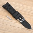 thumbnail image 4 of 20mm Watch Band Silicone Pin Buckle Watch Strap Replacement Part Accessory, 4 of 8