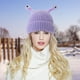 thumbnail image 1 of Cute And Funny Knitted Wool Hat, Eyes And Antennas Fresh And Sweet For Going Out On The Street, 1 of 9