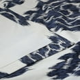 thumbnail image 6 of Ikat Blue Printed Cotton Curtain (1 Panel), Ikat Blue, 50W X 108L, 6 of 6