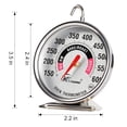thumbnail image 2 of Oven thermometer 150-600° accurate oven thermometer, suitable for gas/electric ovens instant read food thermometer hanging or standing, 2 of 4