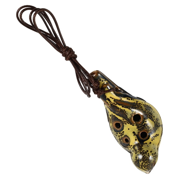 GOOHOCHY  Alto C Key Ocarina 6 Hole Ocarina Portable Ocarina Professional Ocarina