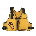 thumbnail image 3 of Chaleco de pesca con mosca de malla, mochila de chaleco de pesca al aire libre de tamaño libre, color amarillo, con múltiples bolsillos para hombres y mujeres YUNYI BRAND Deportes, 3 of 8