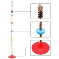 thumbnail image 2 of Greeniant Asientos de columpio para niños Cuerda de escalada al aire libre Cuerda de columpio de carga pesada con disco carpas, 2 of 4