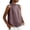 Coffee, variant on MOJOGO Tank Tops for Women Mock Neck Sleeveless Blouse Textured Cotton Linen Blend A Line Shirts Casual Office Summer Outfits