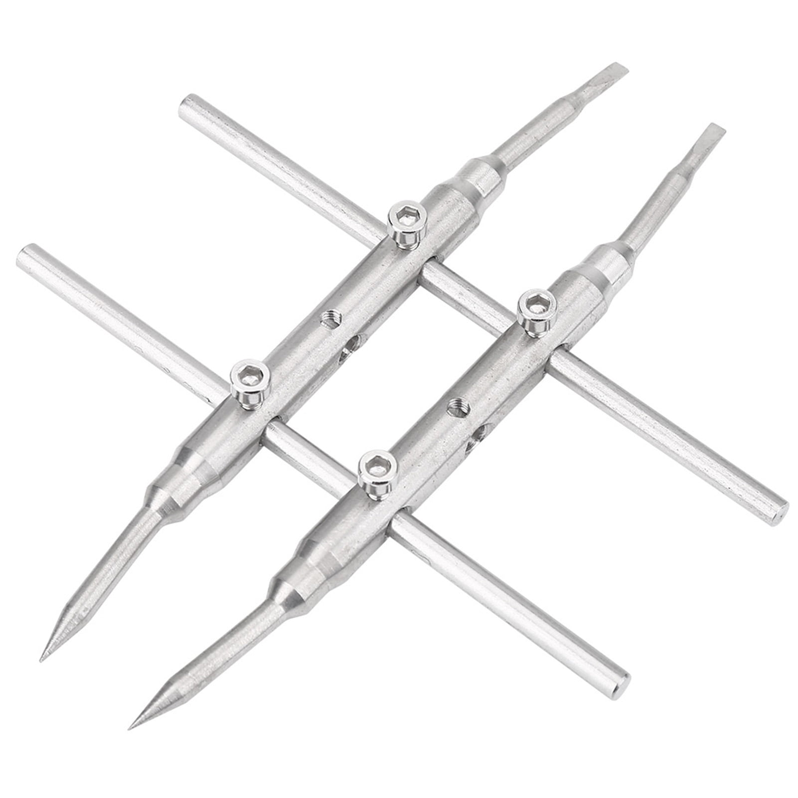 Llave Profesional Para Desmontar Lentes De Cámara – Herramienta De Doble Cabeza Y Llave Hexagonal Para Reparación De Objetivos SLR