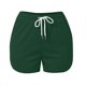 thumbnail image 4 of Pantalones deportivos de mujer de cintura media y color liso: cintura elástica, corte estilizante, ropa informal para el día a día, fiestas y vacaciones, mezcla de poliéster y spandex., 4 of 4