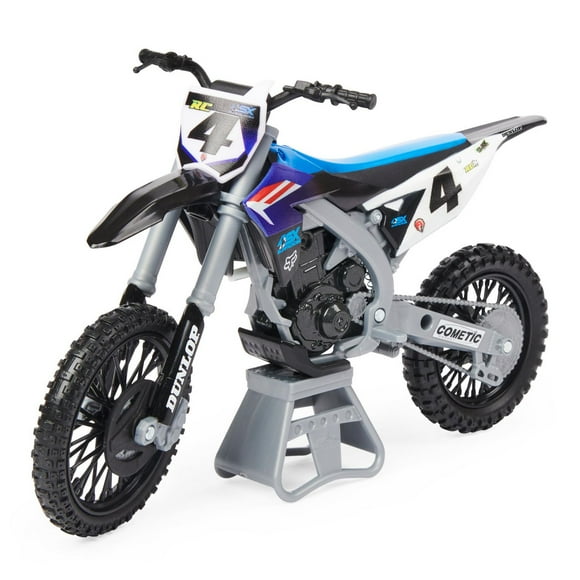 Supercross, Authentic Ricky Carmichael 1:10 Scale Collector Die-Cast Motorcycle Replica with Display Stand