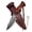Brown-TR-1069, variant on Poshland Custom Handmade Knife – Damascus Steel, Wooden Handle