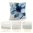 thumbnail image 4 of YINGXI  Watercolor Blue Geometric Pillows Covers(Style A) 12x12in, 4 of 5