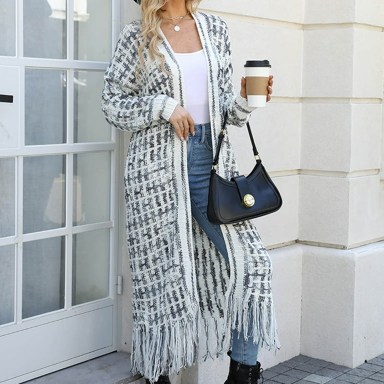 New Colorful Tassel Slim Cardigan Sweater New Colorful Tassel Slim Cardigan Sweater