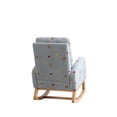 thumbnail image 5 of Russo Modern Rocking Chair - Blue, 5 of 16