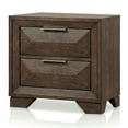 thumbnail image 5 of FOA Werren 5pc Espresso Wood Bed Set - King + 2 Nightstands + Dresser + Mirror, 5 of 15