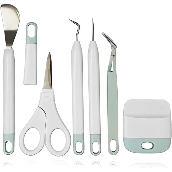 Craft Vinyl Weeding Tools Set, Precision Craft Vinyl Tools Kit, 6pcs Weeding Kits