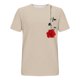 thumbnail image 3 of Camisas de Manga Larga para Hombres Imprimir Casual Cuello Redondo Blusa de Manga Corta, Camisas de Lino para Hombres, 3 of 8