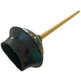 thumbnail image 6 of Kendik Rubber Toilet Plunger with Wood Handle. Clears Toilets, Sinks, Drains., 6 of 9