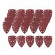 thumbnail image 4 of Almohadillas de lija triangulares de 25 uds, multiherramienta oscilante, hojas de lija duraderas, lijas de palma para carpintería de goma, metales de CUTICAT hojas de papel de lija, 4 of 8