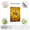 thumbnail image 2 of Migración: Un viaje patas arriba Cuadro decorativo colgante - Arte de pared - Póster enmarcado - Decoración de pared - Regalos para familia, amigos y aficionados 40*60 cm, 2 of 6