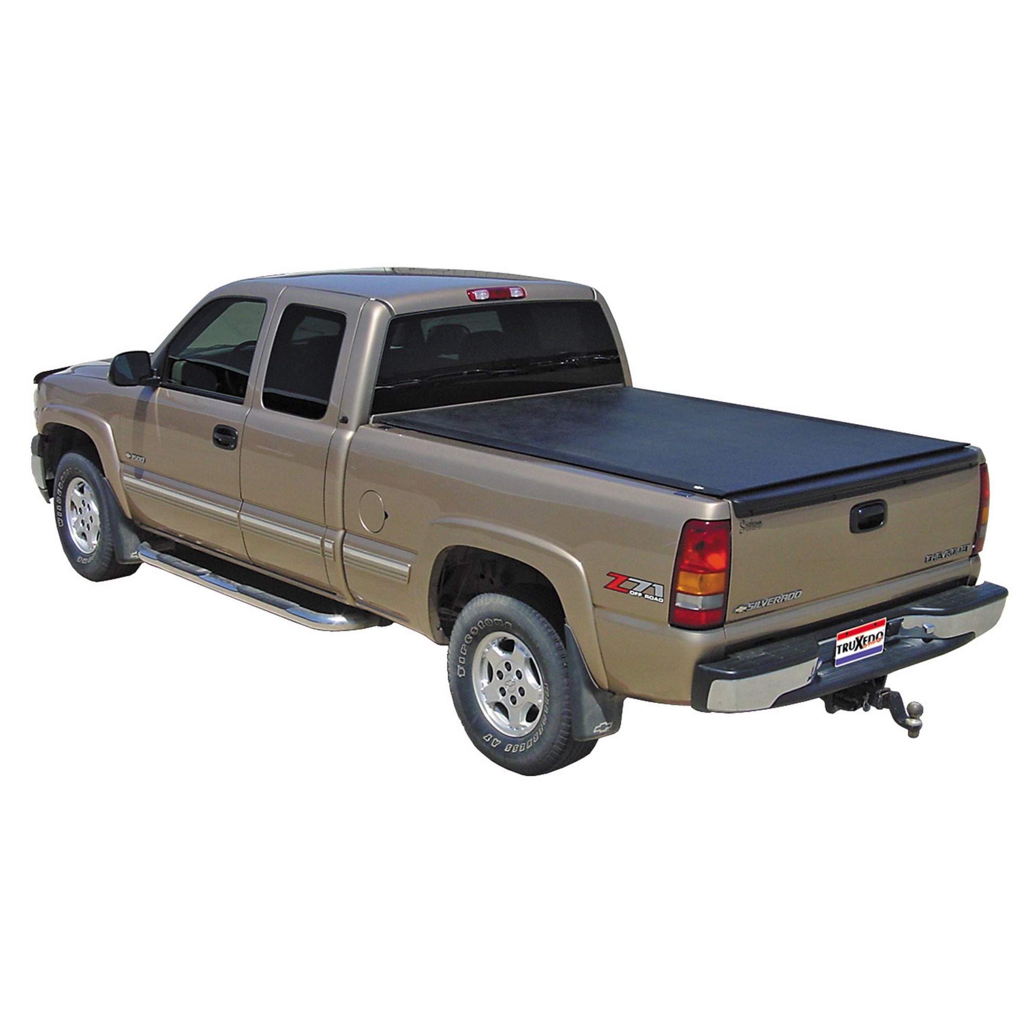 Truxedo 581601 Tonneau Cover Lo Pro Qt R Soft Roll Up Velcro Lockable Using Tailgate Handle Lock Black Vinyl Walmart Canada