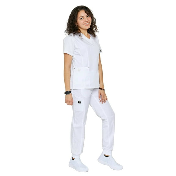 Women's 11 Pocket Slim Fit Jogger Uniforms - Style 408-JR