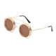 thumbnail image 3 of retro Steampunk, parasoles para exteriores, protección , anteojos circulares góticos , anteojos de bloqueo para mujeres y , marrón Sunnimix gafas de sol steampunk, 3 of 7
