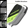 thumbnail image 5 of A11N HyperFeather SE Pickleball Paddles Set of 2 - USAPA Approved | 7.3OZ, Graphite Face & Polymer Core, Cushion Grip | 4 Outdoor Balls and 1 Sling Bag, 5 of 8