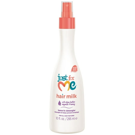Just For Me Hair Milk Leave-In Detangler, 10 Oz (Best Hair Products For Thick Frizzy Hair)