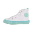 thumbnail image 4 of Converse Chuck Taylor All Star Hi Toddler Shoes White/Bleached Aqua 760718c, 4 of 6