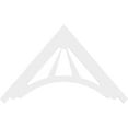 thumbnail image 2 of Ekena Millwork 60"W x 35"H x 1"P (14/12) Pitch Stanford Architectural Grade PVC Gable Pediment, 2 of 5