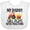 AA-White, variant on Inktastic Farming Daddy Plays with Tractors Boys or Girls Baby Bib