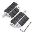 thumbnail image 1 of Chrome Motorcycle Male Mount Dually Footpegs Set For Harley Davidson Highway, 1 of 1