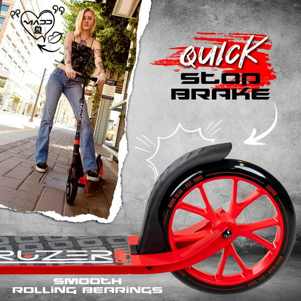 MAD PANDA　12体セット Madd Gear Kruzer 200mm Scooter - Easy Folding, Height
