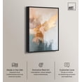 thumbnail image 2 of Muted Harmony Canvas Gold Leaf Wall Art by Art Remedy, Black Frame, 24" x 36", 2 of 7