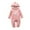RD1, variant on XFHLMJFF Toddler Bear Ears Jumpsuit Hooded Boys Girls Autumn Winter Long Sleeve Onesies Size 9-12 Months