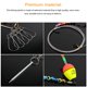 thumbnail image 3 of Sonducket Hebilla de bloqueo de pesca, aparejos de pesca de acero inoxidable, accesorios de pesca ligeros fáciles de usar para pesca al aire Pescar, 3 of 6