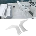 thumbnail image 1 of Yacht Chair Armrest, Scratch Proof Marine Seat Armrest Bright Silver Adjustable  for Ship, 1 of 7