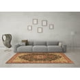 thumbnail image 3 of Ahgly Company Indoor Rectangle Medallion Brown Traditional Area Rugs, 5' x 8', 3 of 4