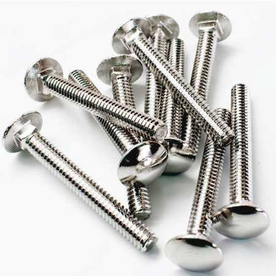 FOREVERBOLT FBCB385P10 Carriage Bolt,Square Neck,5" L,PK10