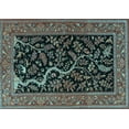 thumbnail image 1 of Ahgly Company Indoor Rectangle Persian Light Blue Traditional Area Rugs, 5' x 8', 1 of 4