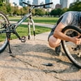 thumbnail image 3 of MKHSQHDG Today's Deals Aluminum Alloy Leg Kickstand Stable Support Parking Rack Lightweight Cycling, 3 of 7